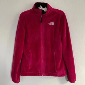 The North Face Women's Printed Osito Jacket Small Pink